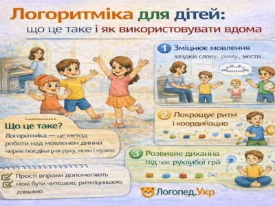 Логоритміка для дітей: що це таке і як використовувати вдома