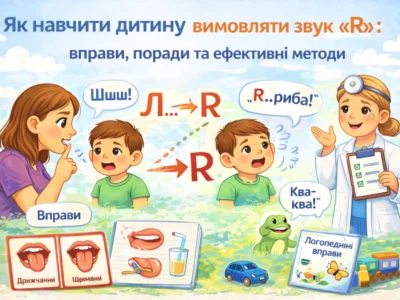 Як навчити дитину вимовляти звук Р