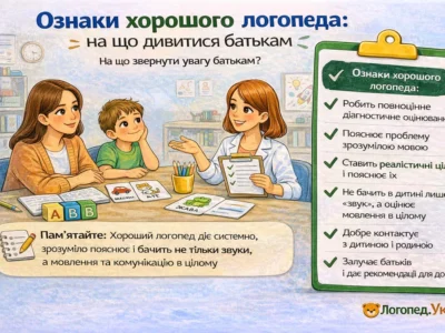 Як зрозуміти, що логопед справді хороший?